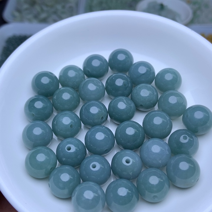 散珠翡翠卡12冰蓝水10个