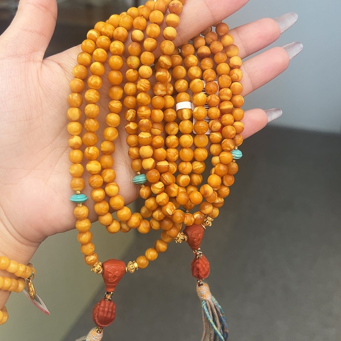 未镶嵌琥珀手链6m108多样性发其一