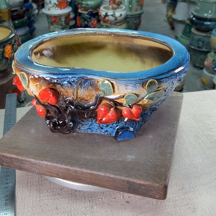 泳坤堂石湾盆陶瓷