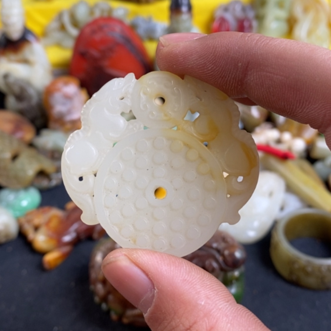 【闪购商品】和田玉（糖玉）颈饰未镶嵌