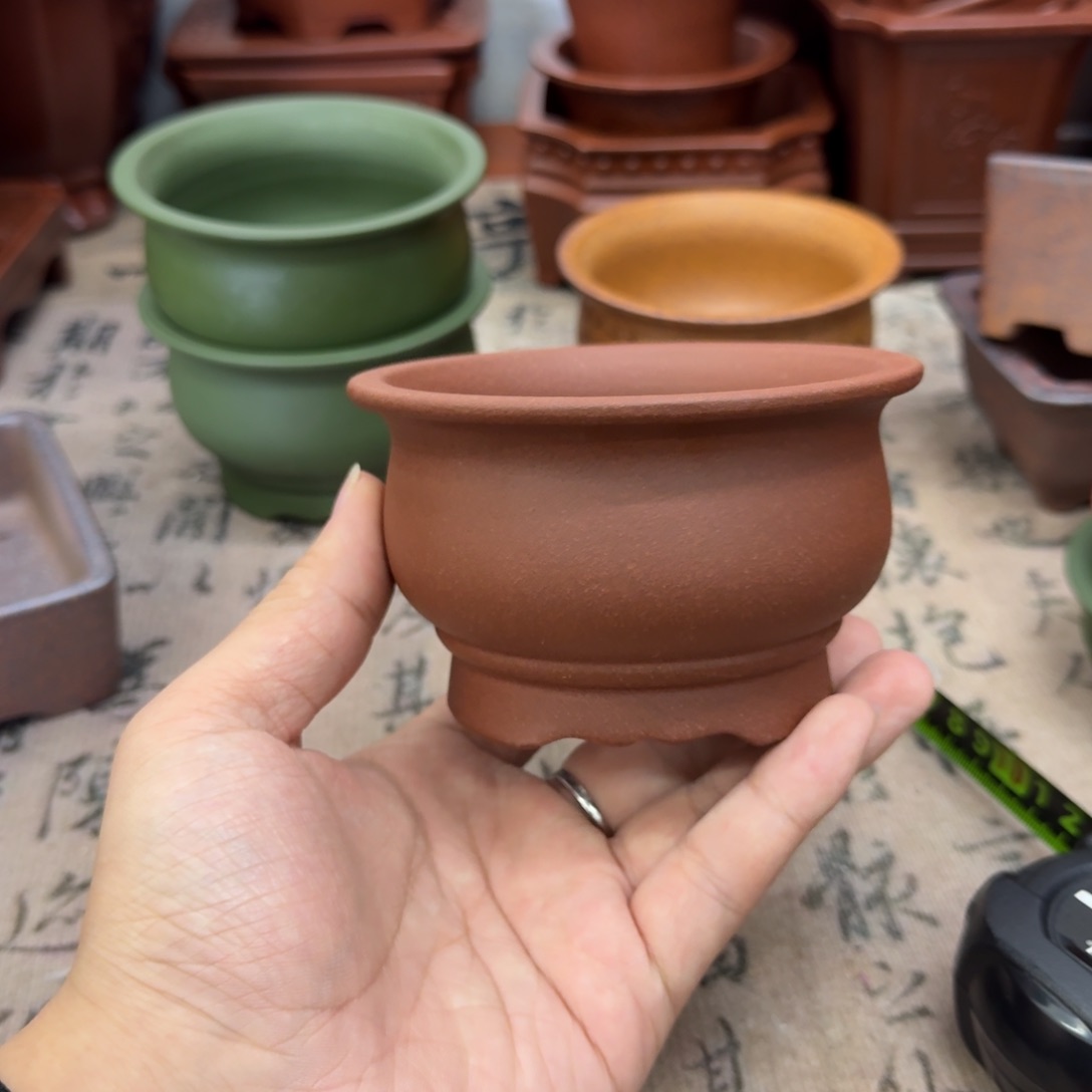 紫砂花盆宜兴紫砂正品9x5