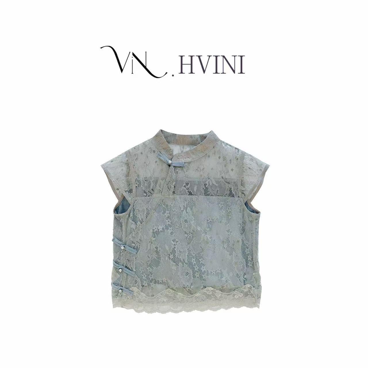 【鸟语花香】2025夏季新款时尚百搭休闲设计师马甲L4680