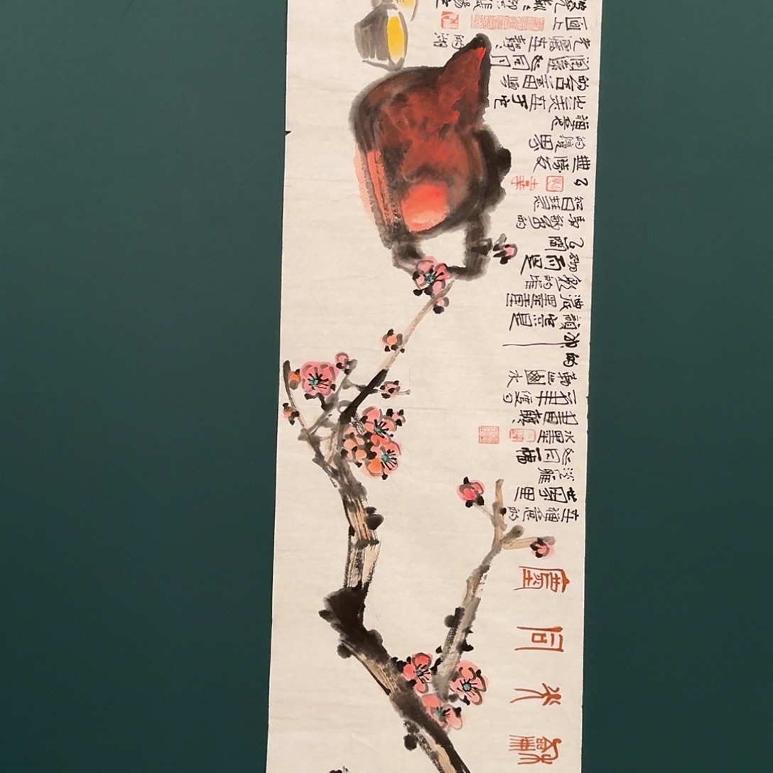 国画邹联富老师的作品