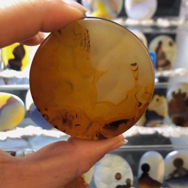 合金玛瑙/玉髓珠宝奇石166