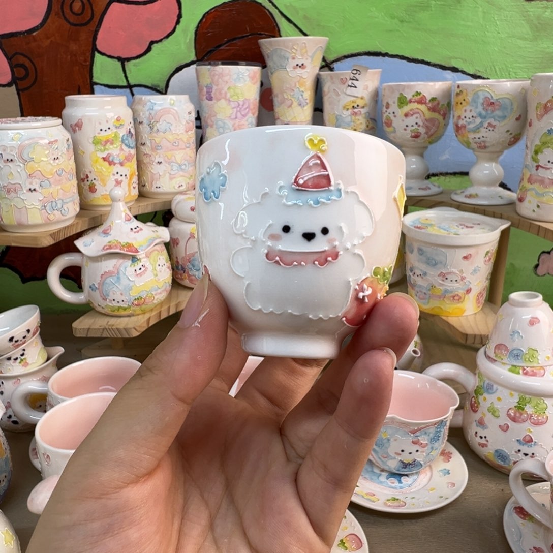 娟景德镇陶瓷艺术品