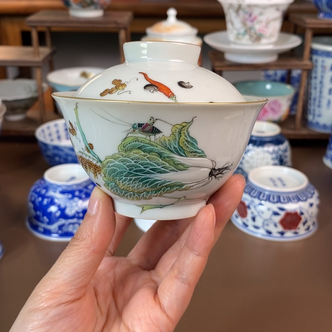 景德镇陶瓷手工手绘