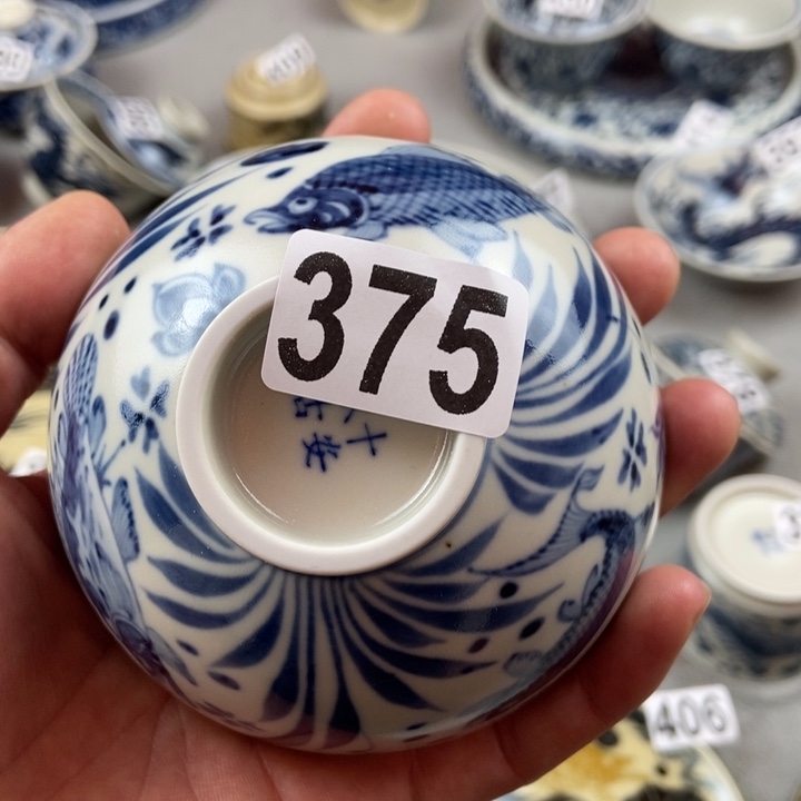 夜***露瓷片手工手绘手工制作