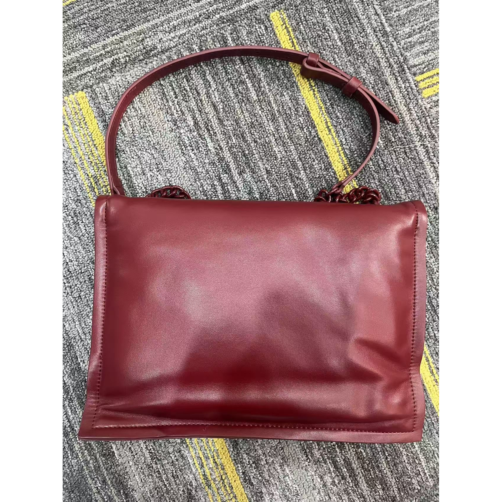 TOLEX2025新款手工时尚女包枕头红色百搭