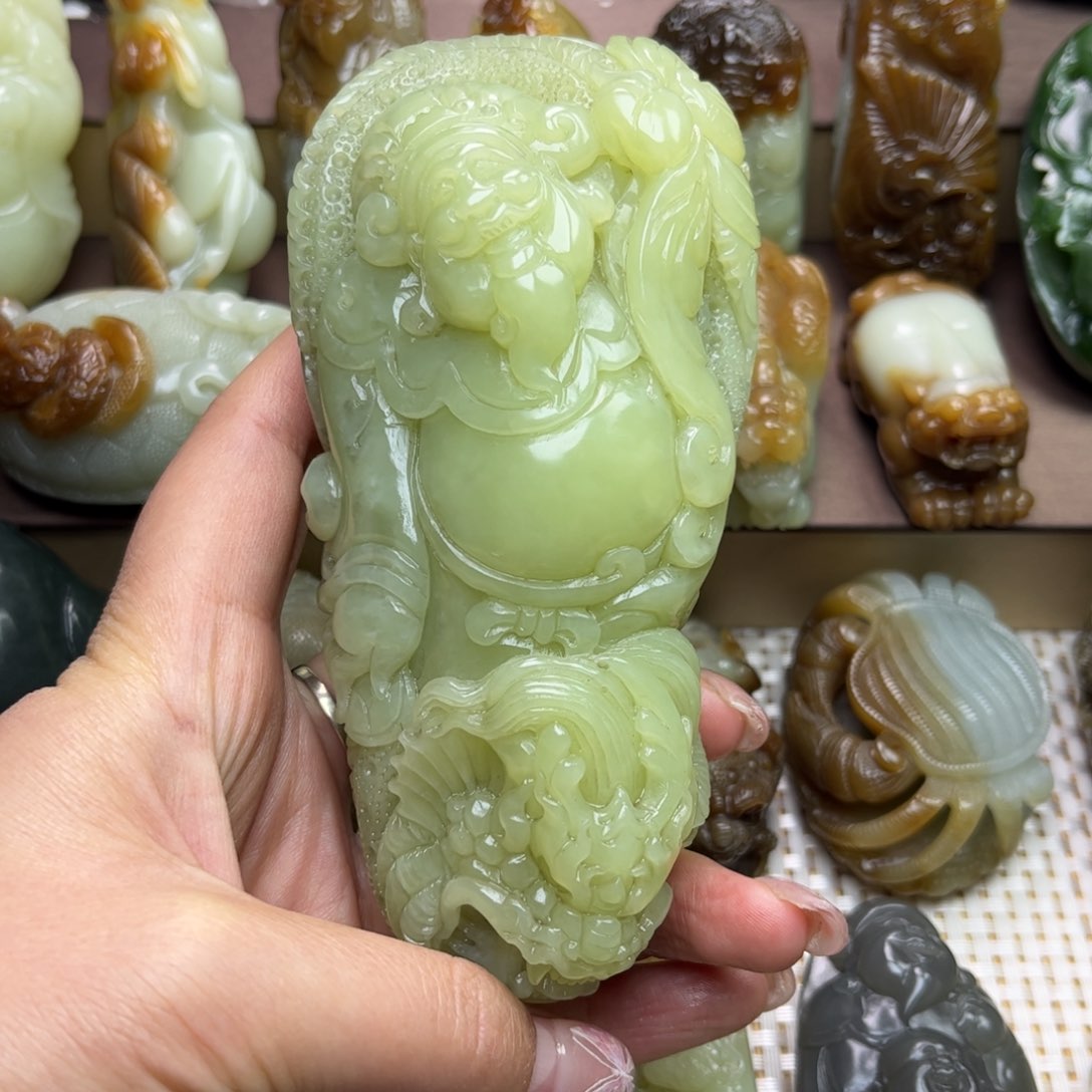 和田玉把件未镶嵌