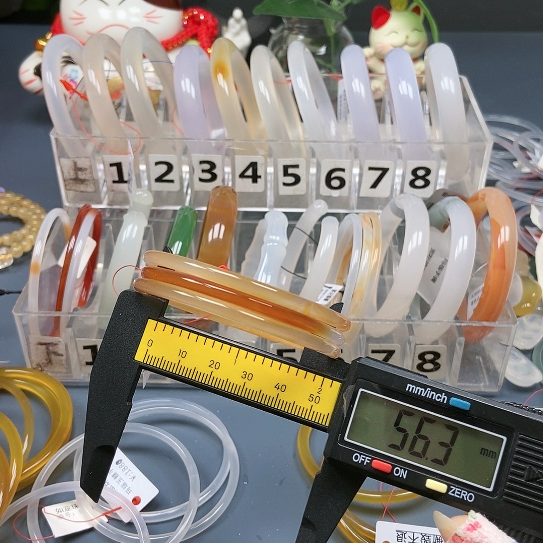 玛瑙/玉髓手镯未镶嵌19