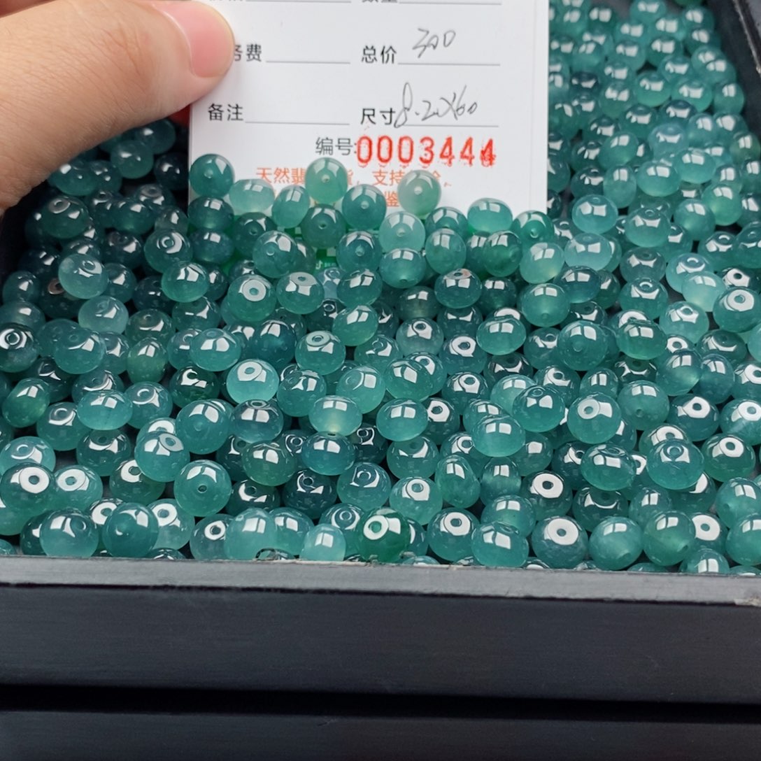 翡翠未镶嵌手链多样性发自选