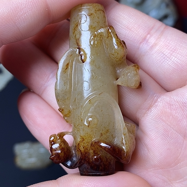 和田玉（糖玉）未镶嵌车挂?*