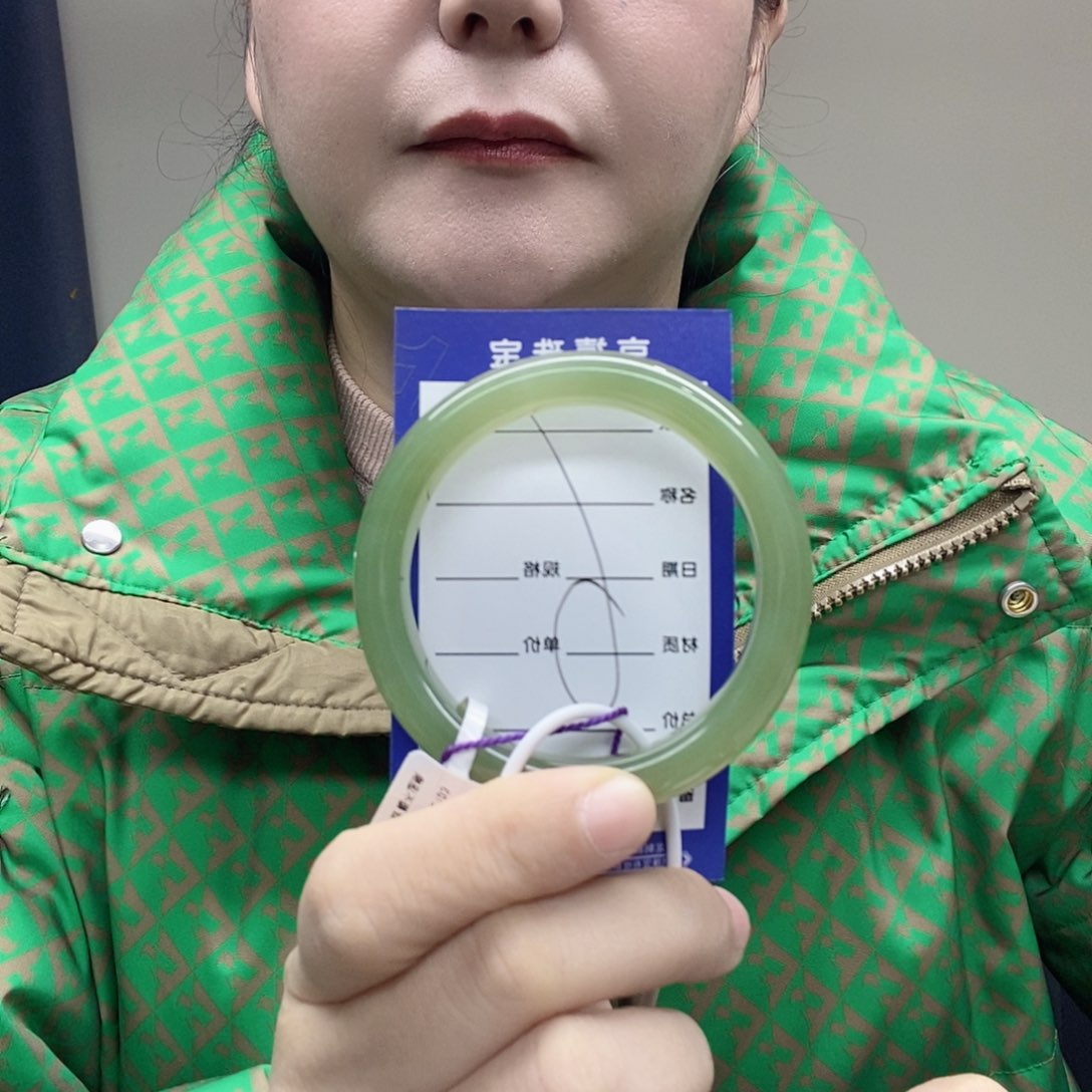 和田玉手镯未镶嵌希**洆