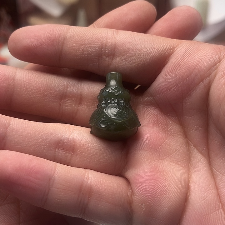 颈饰未镶嵌和田玉葫芦吊坠