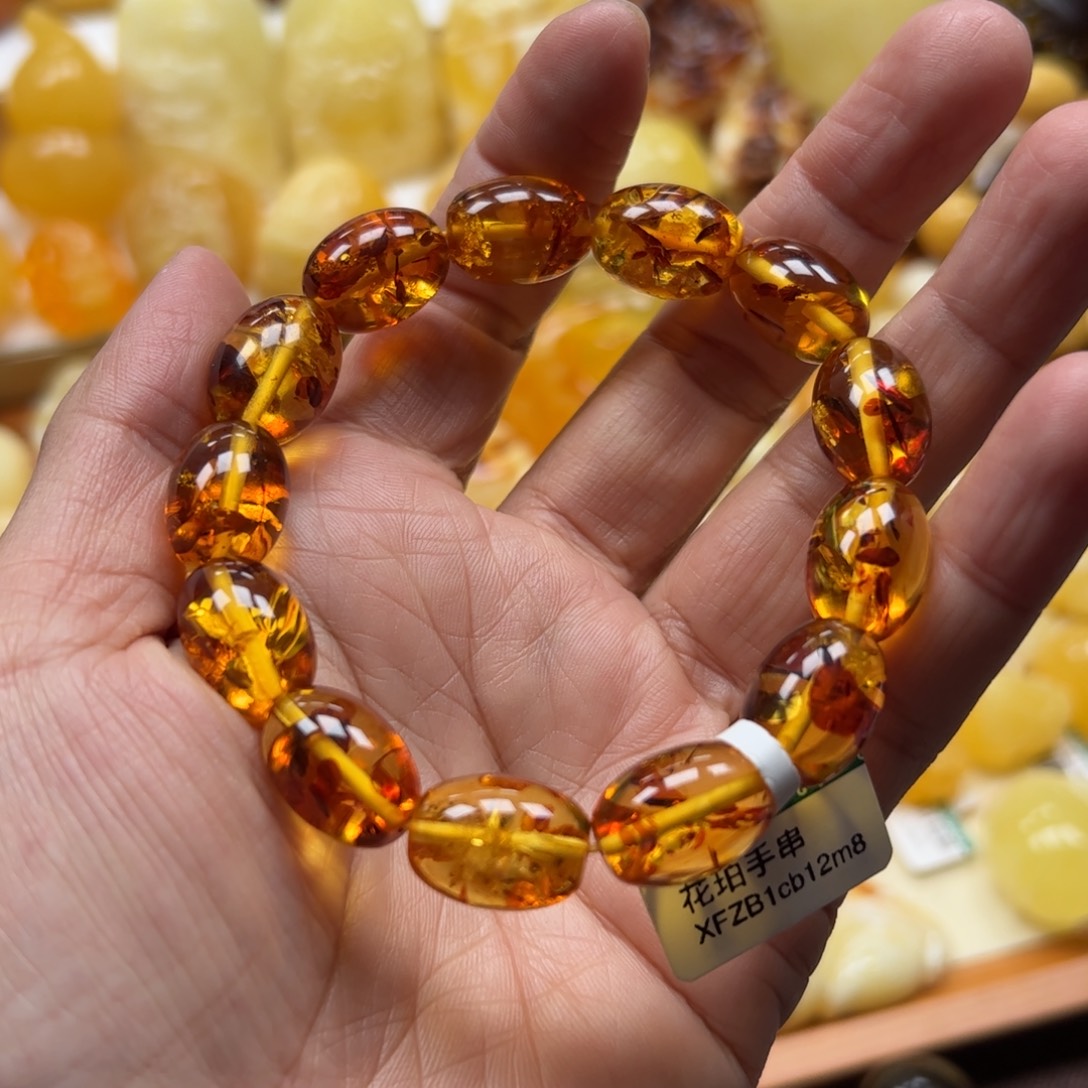 琥珀未镶嵌珠宝奇石