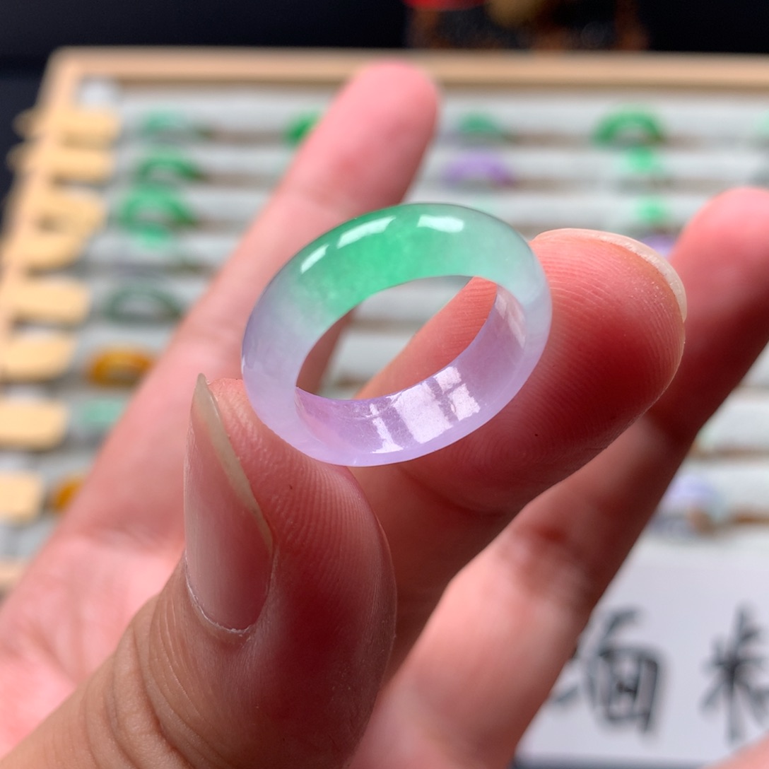 非金属无戒指戒圈圈口12，13（有纹