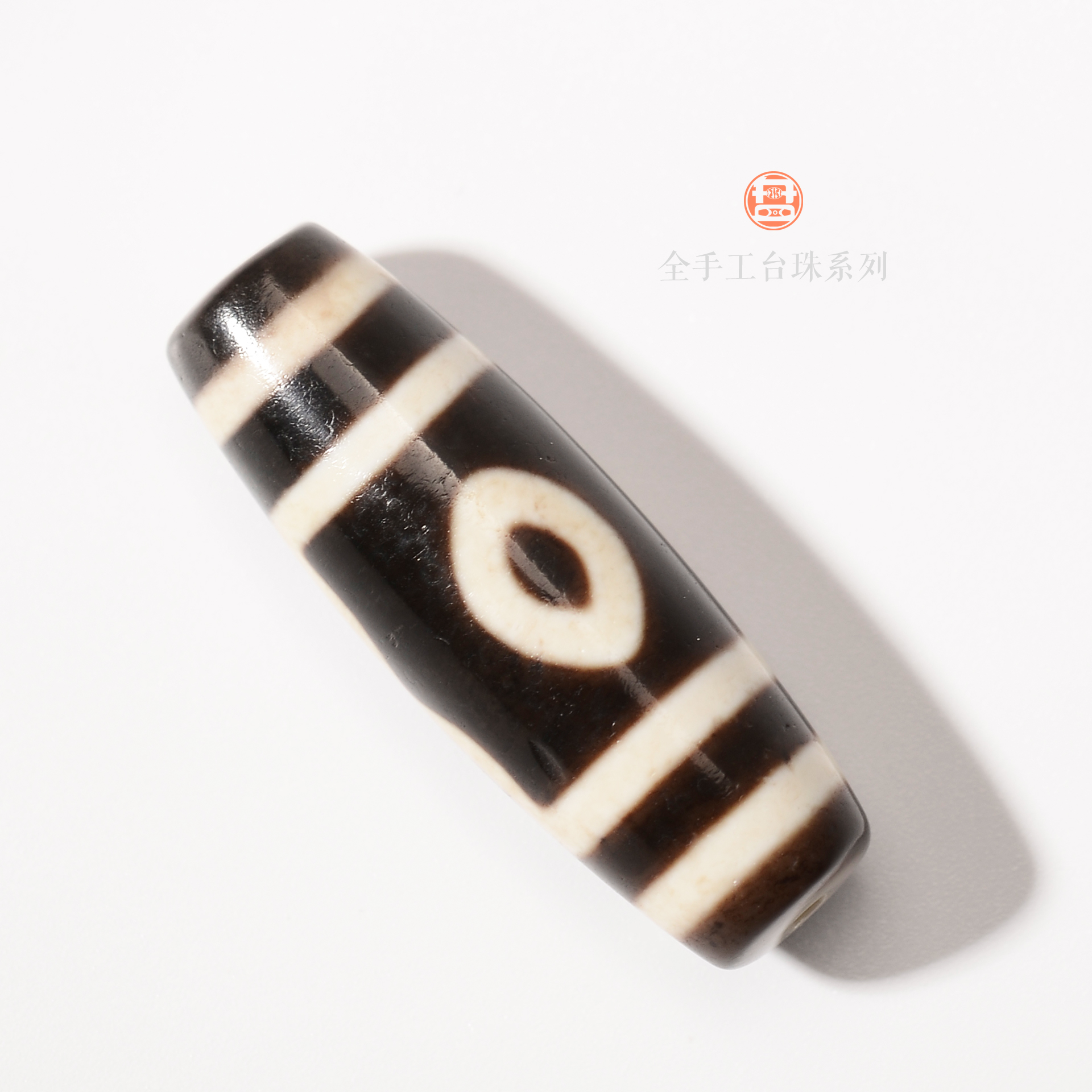 聚缘 K手工定制锁骨链（现代染色玛瑙佛三眼天珠制品）