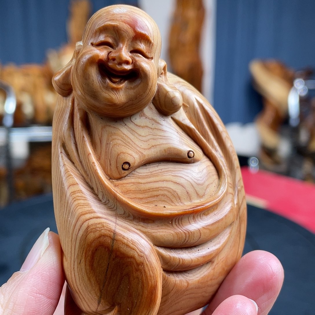 柏木（崖柏）手把件