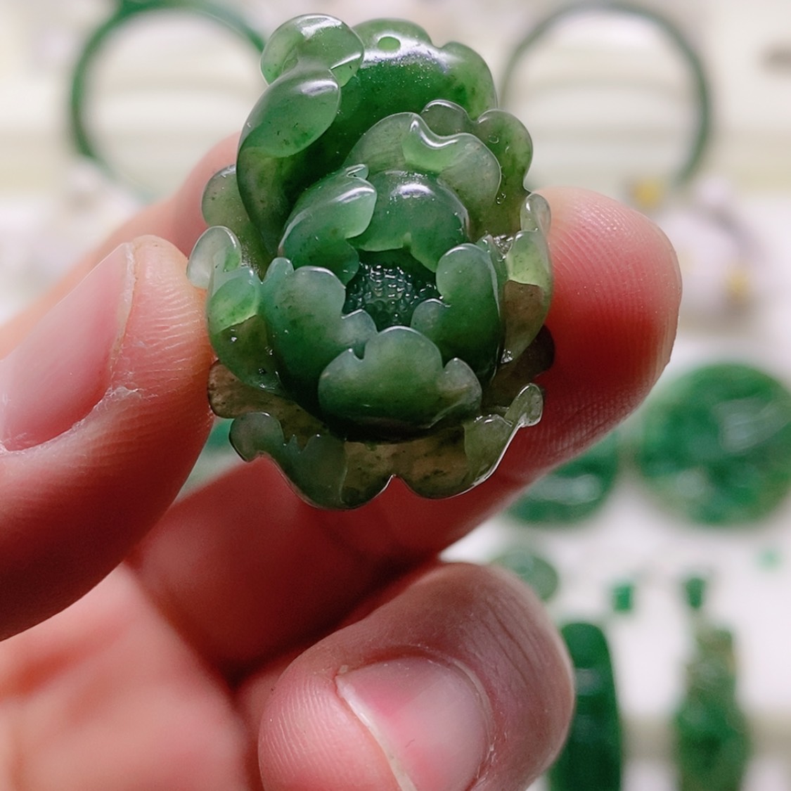 【闪购商品】独山玉挂件未镶嵌