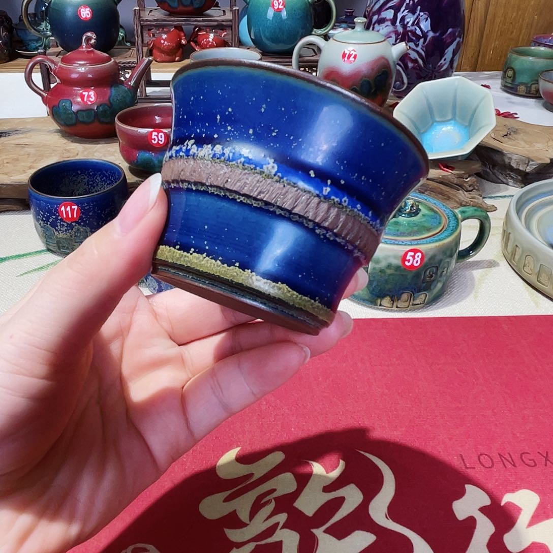 壶禹州钧瓷艺术作品