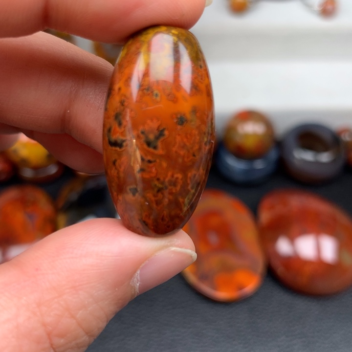 玛瑙/玉髓合金颈饰