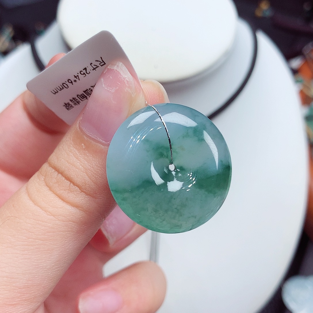 颈饰未镶嵌翡翠翡翠22，25.4/6