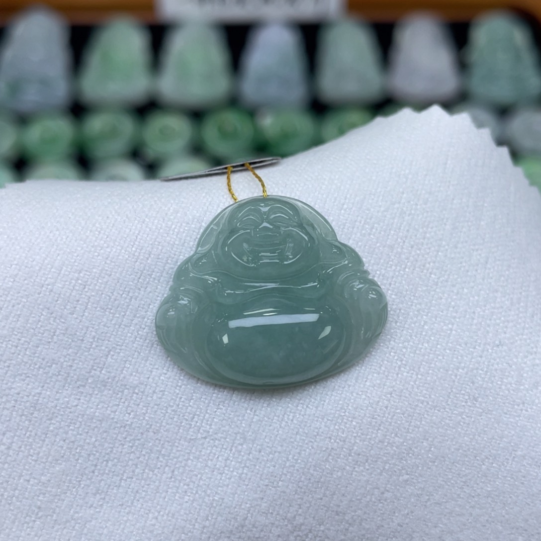 颈饰未镶嵌翡翠佛公