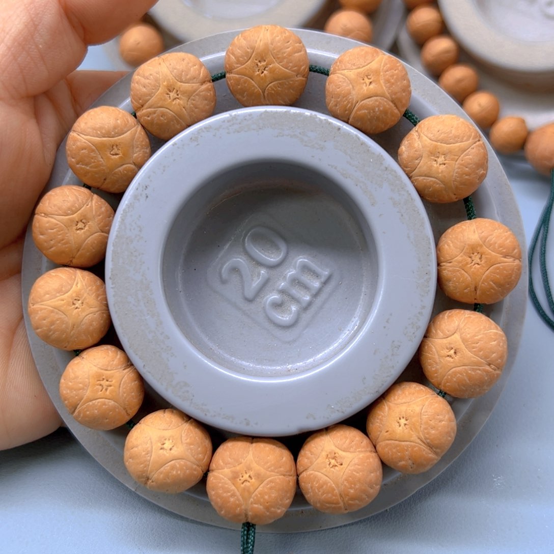 凤眼菩提手串17mm麒麟放漏0@2115