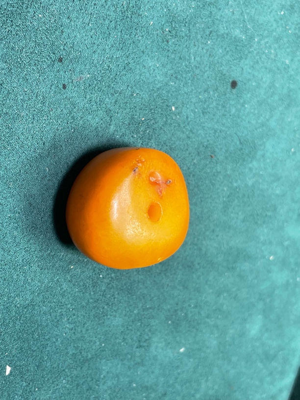藏传老蜜蜡锁骨链