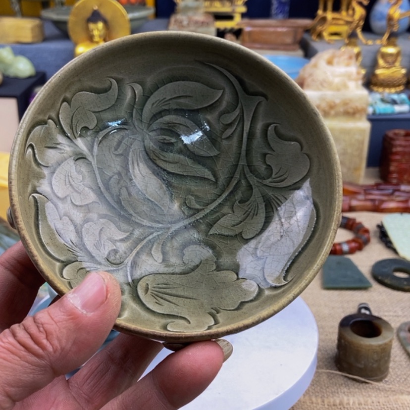 【闪购商品】摆件高古瓷五大名窑忘***水