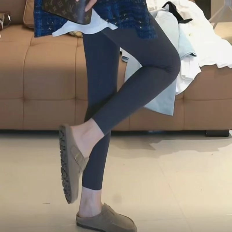 【鲨鱼裤】显瘦打底裤女外穿春夏裸感体型裤高腰芭比裤230229