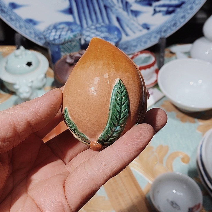 瓷片新年快乐万事如意