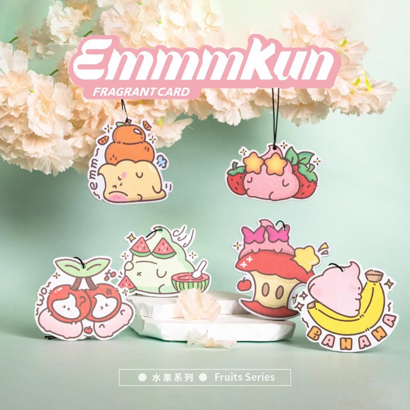 emmmkun眼碌碌清新一夏系列香片多种香型潮玩香片