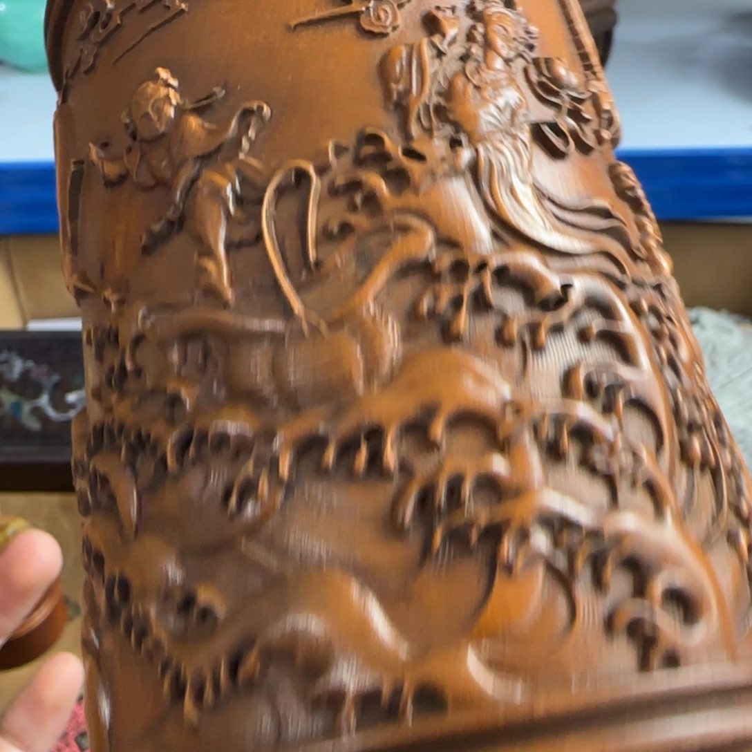 紫砂茶碗茶文化，现代古美术（卡单拉黑）