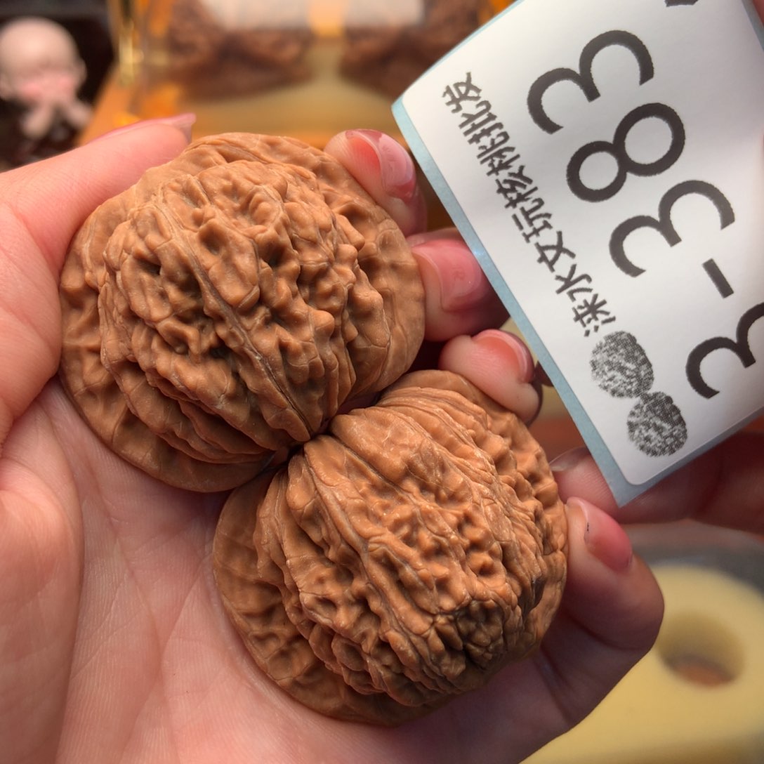 文玩核桃把件42四座楼