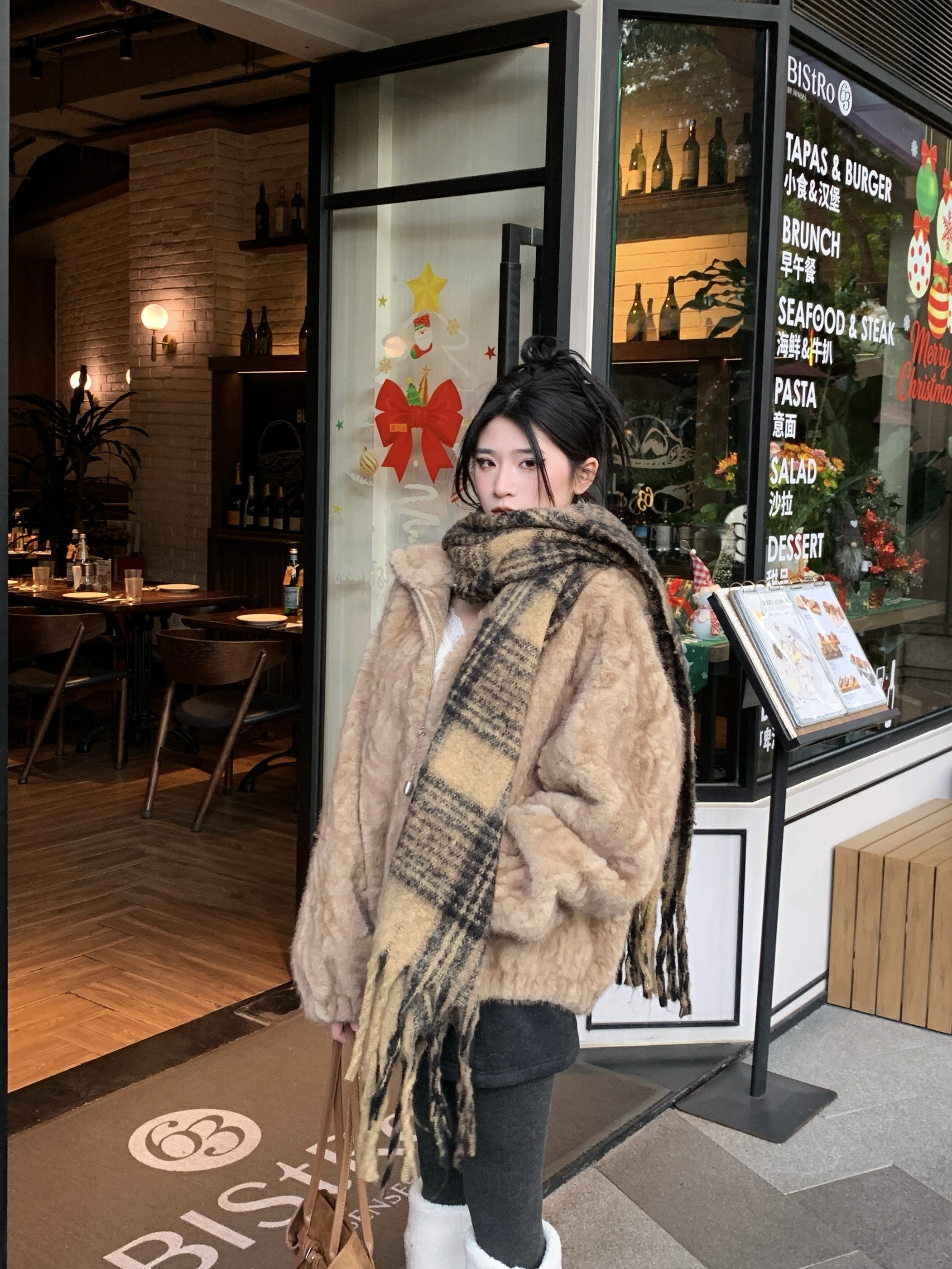 【冬日暖绒】慵懒风韩版百搭加厚毛呢外套女~加厚保暖