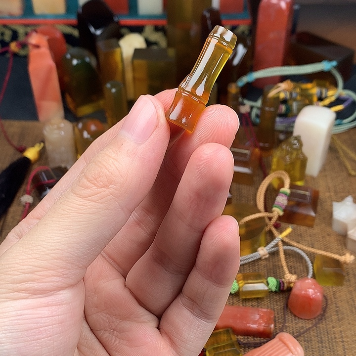 张***刻昌化石印石我在挑战