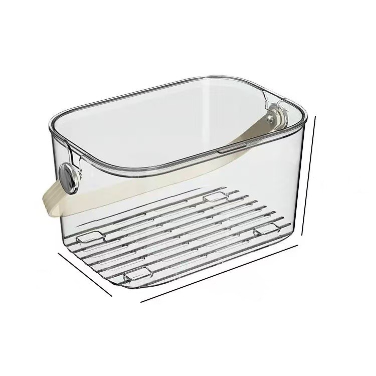 透明亚克力-收纳篮-0601-030