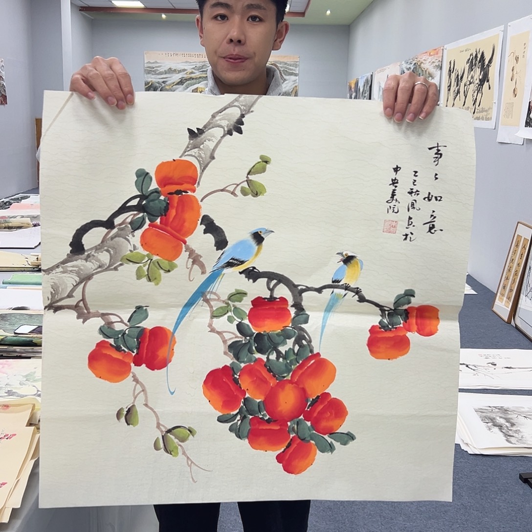 国画国画作品纯手绘