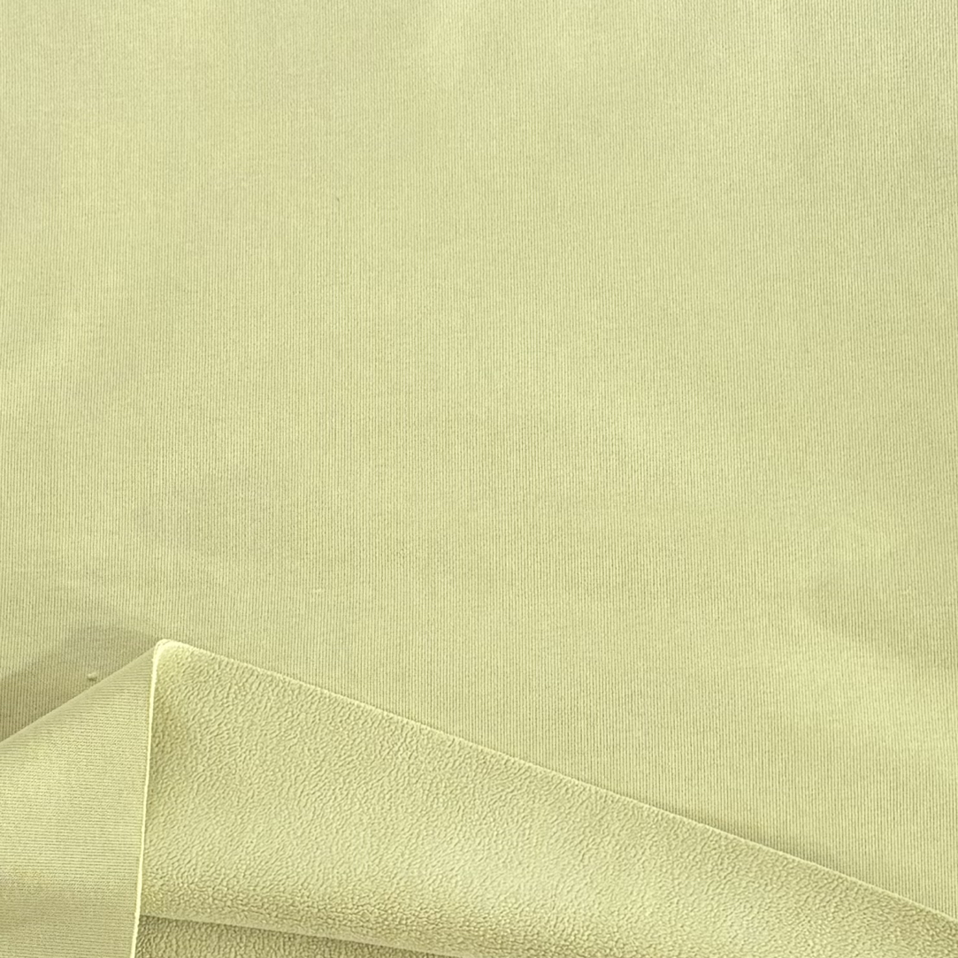 黄色棉面奥粒绒面料（2米2）