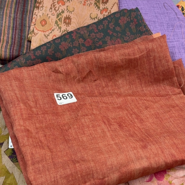 麻569炒色莨麻1米纯苎麻