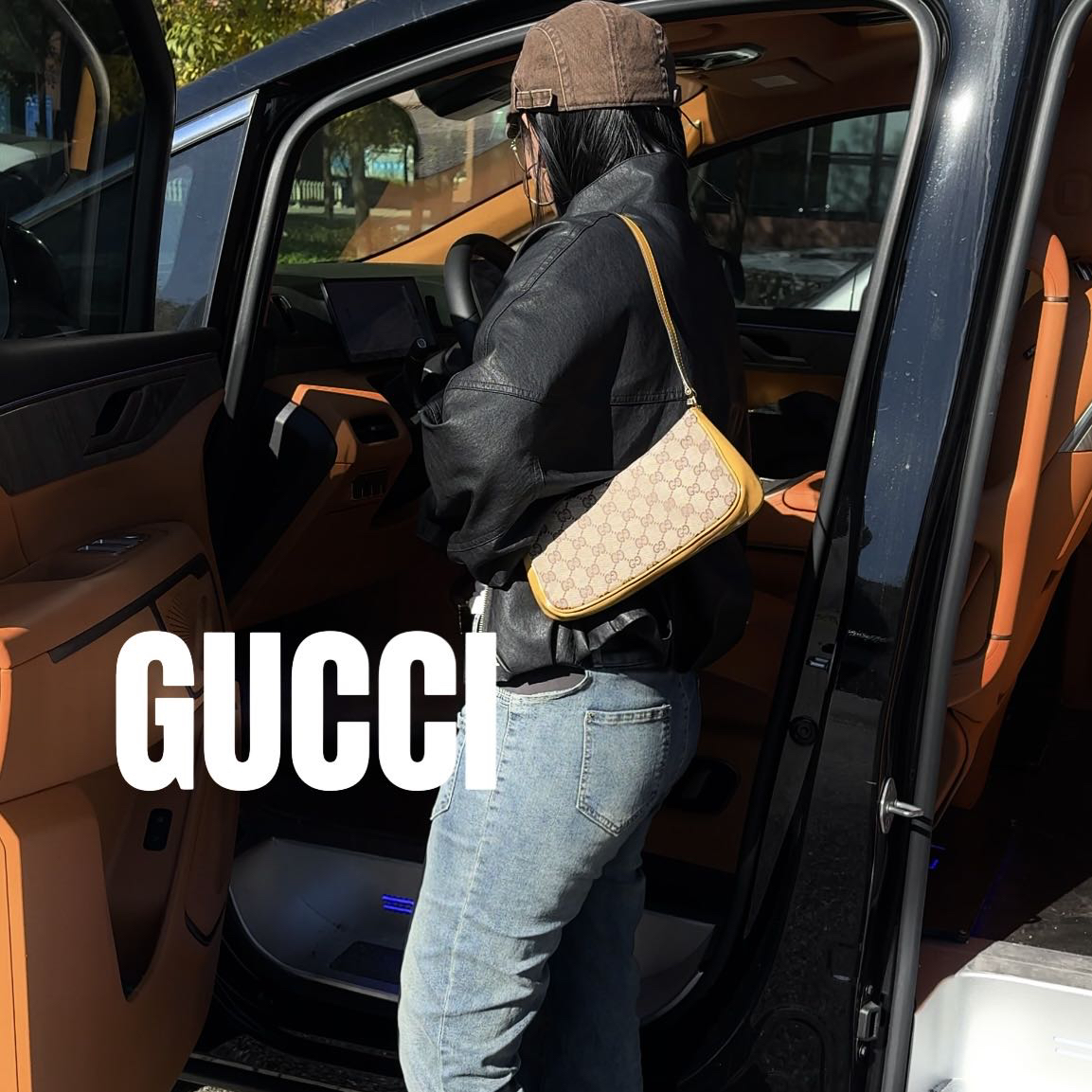 修复品619359/GUCCI/古驰腋下包