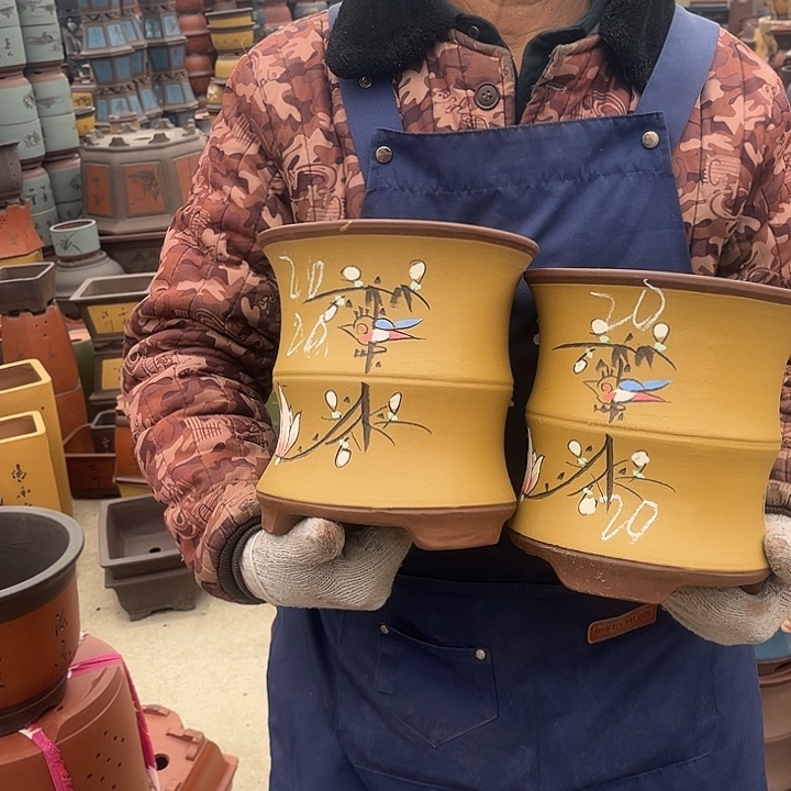 紫砂花盆是最具创意