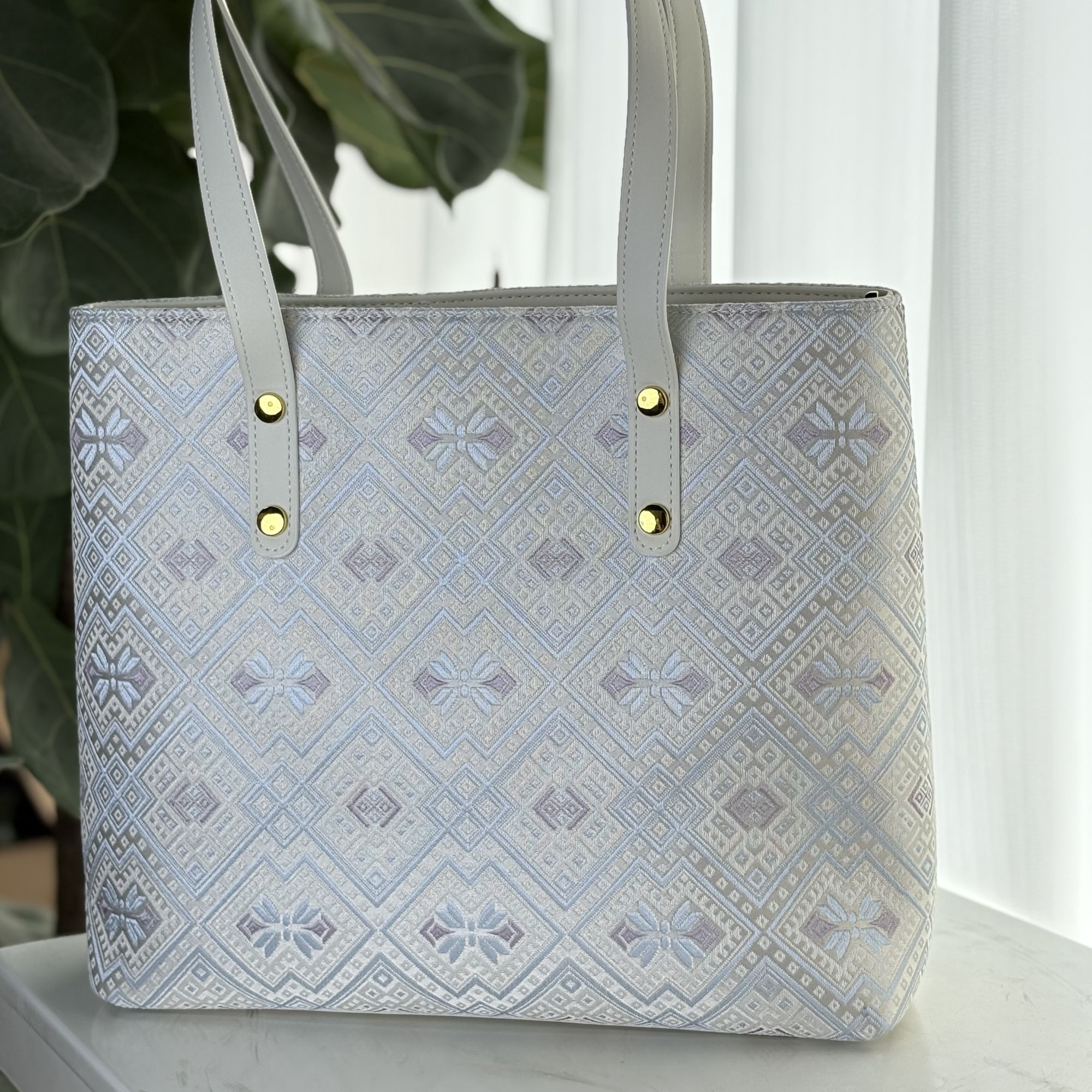 壮锦通勤托特包时尚百搭单肩大托特