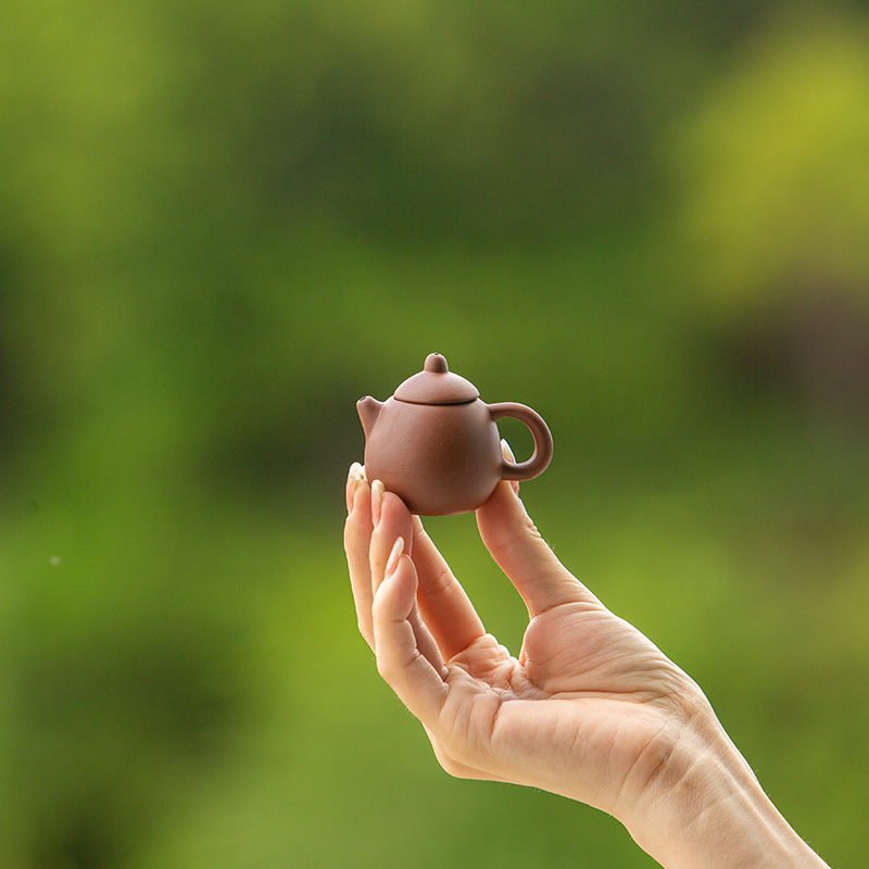 紫砂迷你小紫砂壶茶道配件（X9675）
