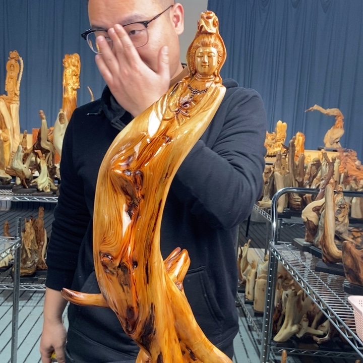 柏木（崖柏）随型摆件