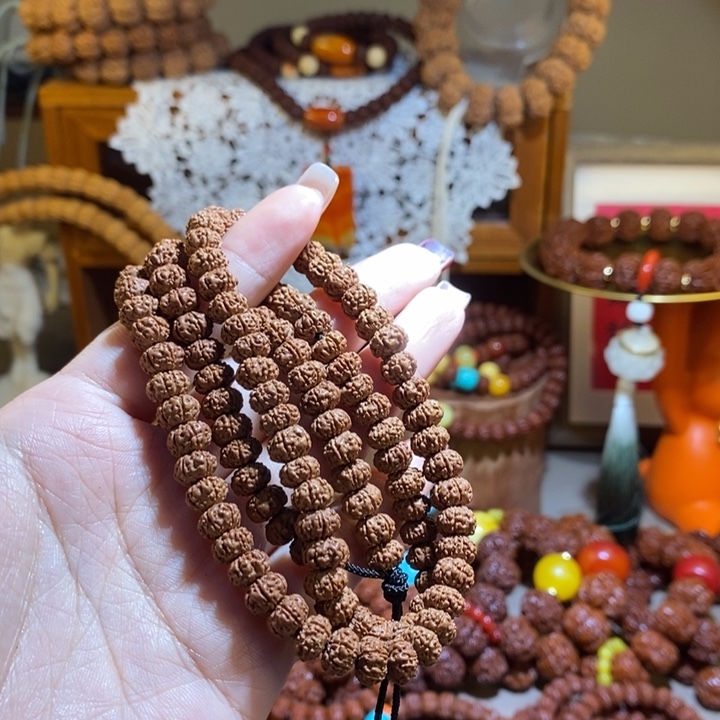 剑***剑手串金刚菩提76原籽树王108一物