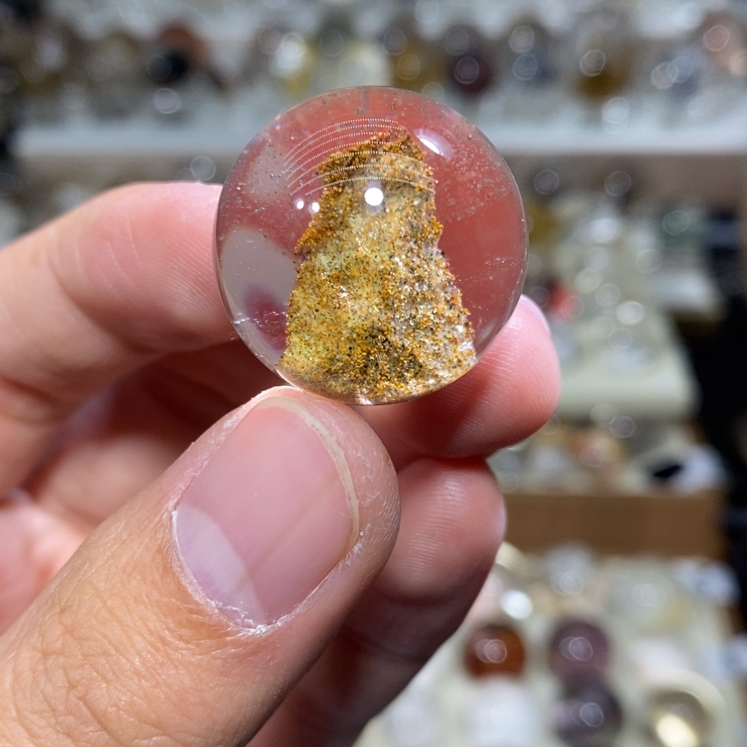 未镶嵌珠宝半成品水晶23.6m