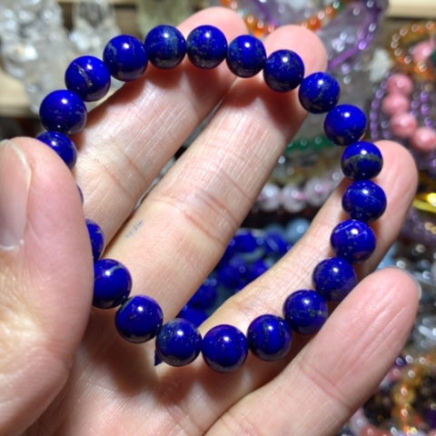 青金石手链未镶嵌8mm手串