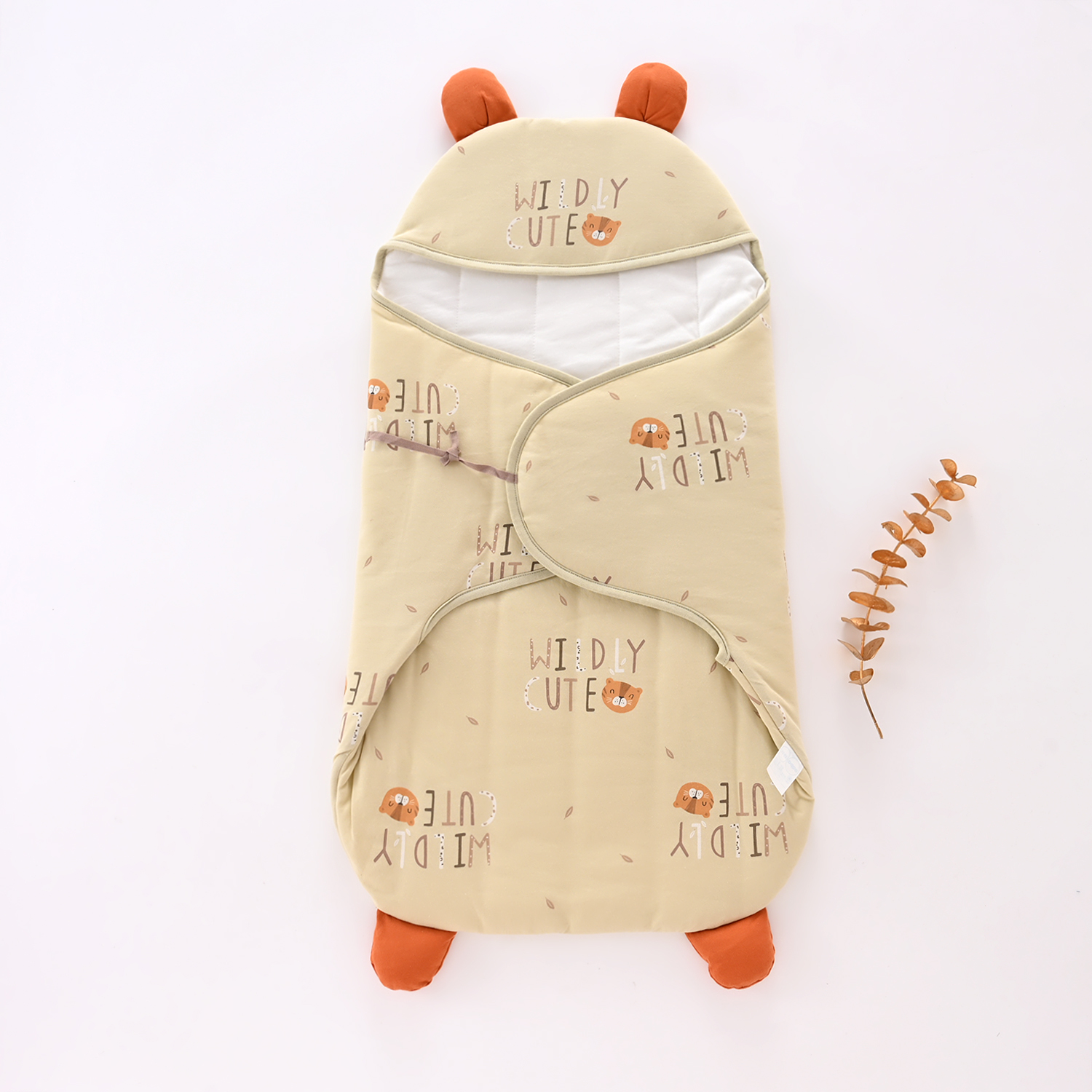 幼儿新生儿双层可爱厚款婴幼儿睡袍